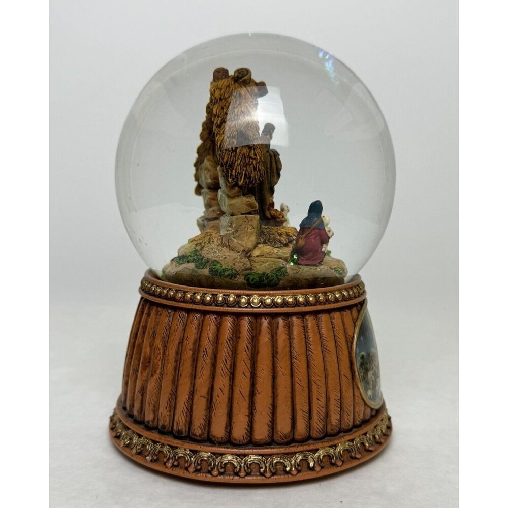 Roman Glitterdome Nativity Scene Musical Snow Globe 6" Tune: O Holy Night 2011 - Picture 7 of 14